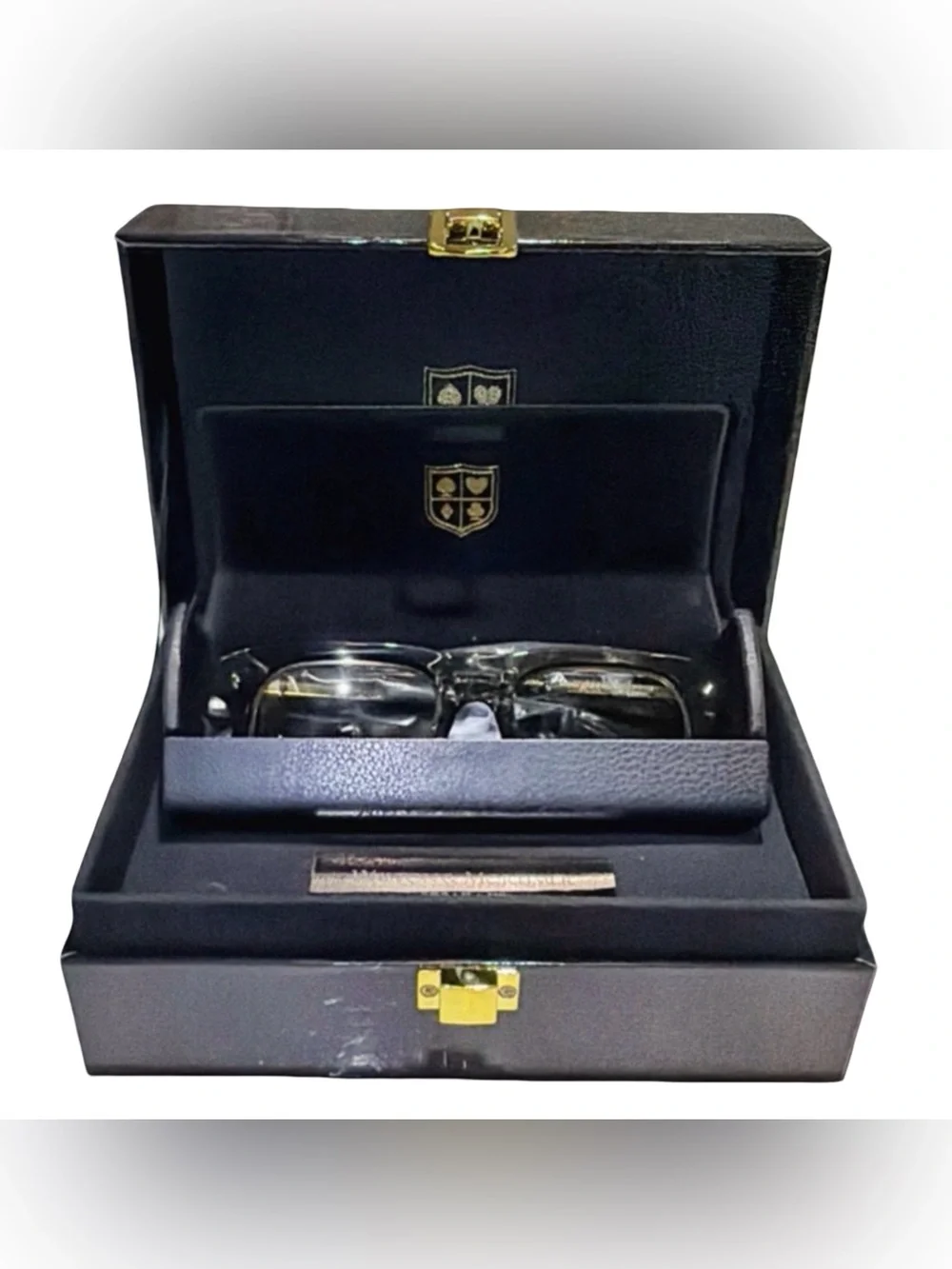 Premium Black and Gold Men’s Sunglasses - Designer Style